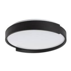 Lubinis šviestuvas Laleh LED 24W 3000-6500K CCT keičiama balta spalva (Juoda)