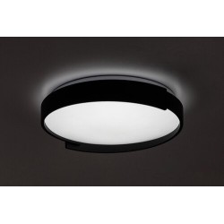 Lubinis šviestuvas Laleh LED 24W 3000-6500K CCT keičiama balta spalva (Juoda)