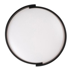 Lubinis šviestuvas Laleh LED 24W 3000-6500K CCT keičiama balta spalva (Juoda)