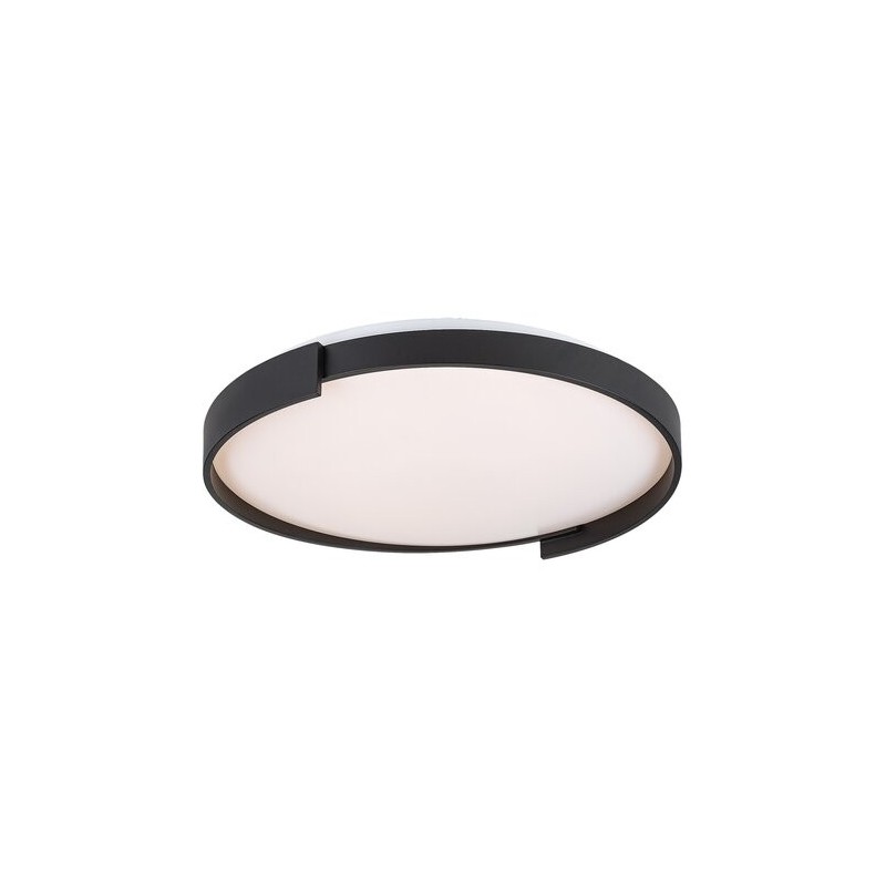 Lubinis šviestuvas Laleh LED 48W 3000-6500K CCT keičiama balta spalva (Juoda)