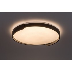 Lubinis šviestuvas Laleh LED 48W 3000-6500K CCT keičiama balta spalva (Juoda)