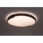 Lubinis šviestuvas Laleh LED 48W 3000-6500K CCT keičiama balta spalva (Juoda)