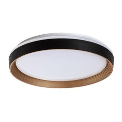 Lubinis šviestuvas Ladan LED 48W 3000-6500K CCT keičiama balta spalva (Ruda, Aukso)