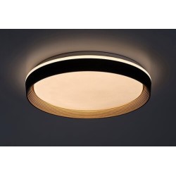 Lubinis šviestuvas Ladan LED 48W 3000-6500K CCT keičiama balta spalva (Ruda, Aukso)