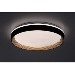 Lubinis šviestuvas Ladan LED 48W 3000-6500K CCT keičiama balta spalva (Ruda, Aukso)