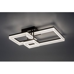 Lubinis šviestuvas Amilia LED 22W 3000, 4000, 6500K CCT keičiama balta spalva (Juoda)