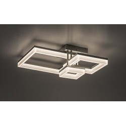 Lubinis šviestuvas Amilia LED 22W 3000, 4000, 6500K CCT keičiama balta spalva (Chromo)