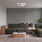 Lubinis šviestuvas Amilia LED 22W 3000, 4000, 6500K CCT keičiama balta spalva (Chromo)