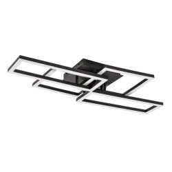 Lubinis šviestuvas Drusus LED 40W 3000-6500K CCT keičiama balta spalva (Juoda)