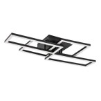 Lubinis šviestuvas Drusus LED 40W 3000-6500K CCT keičiama balta spalva (Juoda)