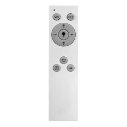Lubinis šviestuvas Drusus LED 40W 3000-6500K CCT keičiama balta spalva (Juoda)