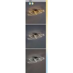 Lubinis šviestuvas Drusus LED 40W 3000-6500K CCT keičiama balta spalva (Juoda)