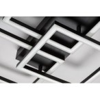 Lubinis šviestuvas Fatma LED 40W 3000-6500K CCT keičiama balta spalva (Juoda)