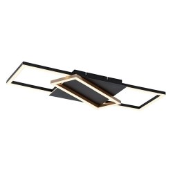 Lubinis šviestuvas Kitlee LED 40W 3000-6500K CCT keičiama balta spalva (Juoda, Aukso)