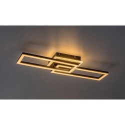Lubinis šviestuvas Ramin LED 30W 3000-6500K CCT keičiama balta spalva (Juoda)