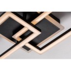 Lubinis šviestuvas Ramin LED 30W 3000-6500K CCT keičiama balta spalva (Juoda)