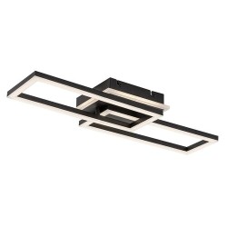 Lubinis šviestuvas Ramin LED 30W 3000-6500K CCT keičiama balta spalva (Juoda)
