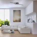 Lubinis šviestuvas Twisterra LED 24W 4000K Neutrali balta (Juoda)