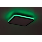 Lubinis šviestuvas Serkan LED 43W 3000-6500K CCT keičiama balta spalva (Juoda)