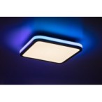 Lubinis šviestuvas Serkan LED 43W 3000-6500K CCT keičiama balta spalva (Juoda)