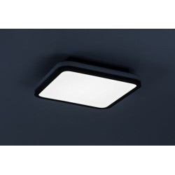 Lubinis šviestuvas Serkan LED 43W 3000-6500K CCT keičiama balta spalva (Juoda)