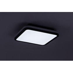Lubinis šviestuvas Serkan LED 43W 3000-6500K CCT keičiama balta spalva (Juoda)