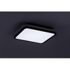 Lubinis šviestuvas Serkan LED 43W 3000-6500K CCT keičiama balta spalva (Juoda)