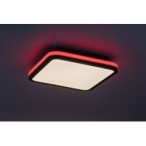 Lubinis šviestuvas Serkan LED 43W 3000-6500K CCT keičiama balta spalva (Juoda)