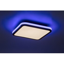 Lubinis šviestuvas Serkan LED 43W 3000-6500K CCT keičiama balta spalva (Juoda)