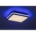 Lubinis šviestuvas Serkan LED 43W 3000-6500K CCT keičiama balta spalva (Juoda)