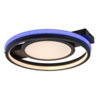 Lubinis šviestuvas Shirin LED 40W 3000-6500K CCT keičiama balta spalva (Juoda)