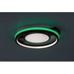 Lubinis šviestuvas Shirin LED 40W 3000-6500K CCT keičiama balta spalva (Juoda)
