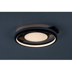 Lubinis šviestuvas Shirin LED 40W 3000-6500K CCT keičiama balta spalva (Juoda)