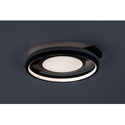 Lubinis šviestuvas Shirin LED 40W 3000-6500K CCT keičiama balta spalva (Juoda)