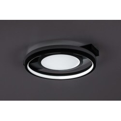 Lubinis šviestuvas Shirin LED 40W 3000-6500K CCT keičiama balta spalva (Juoda)