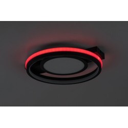 Lubinis šviestuvas Shirin LED 40W 3000-6500K CCT keičiama balta spalva (Juoda)