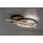 Lubinis šviestuvas Arash LED 40W 3000, 4000, 6500K CCT keičiama balta spalva (Juoda)