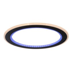 Lubinis šviestuvas Golwen LED 22W 3000-6500K CCT keičiama balta spalva (Juoda)