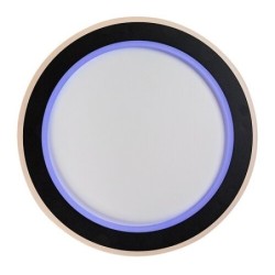 Lubinis šviestuvas Golwen LED 22W 3000-6500K CCT keičiama balta spalva (Juoda)