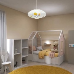 Vaikiškas šviestuvas Hopply max 40W (Balta)