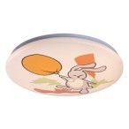 Vaikiškas šviestuvas Hopply LED 24W 3000K Šilta balta (Balta)