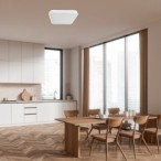 Lubinis šviestuvas Alenzo LED 36W 3000, 4000, 6000K CCT keičiama balta spalva (Balta)