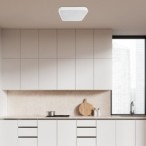 Lubinis šviestuvas Alenzo LED 36W 3000-6000K CCT keičiama balta spalva (Balta)