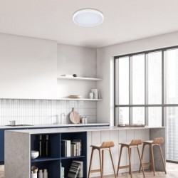 Lubinis šviestuvas Alenzo LED 36W 3000-6000K CCT keičiama balta spalva (Balta)
