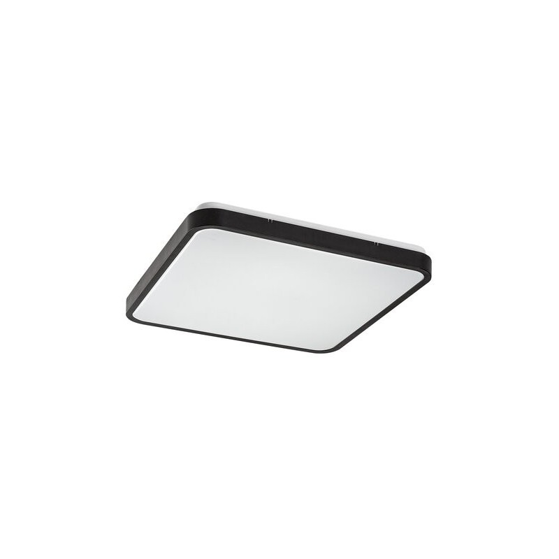 Lubinis šviestuvas Alenzo LED 36W 3000-6000K CCT keičiama balta spalva (Juoda)
