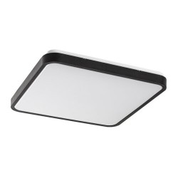 Lubinis šviestuvas Alenzo LED 36W 3000-6000K CCT keičiama balta spalva (Juoda)