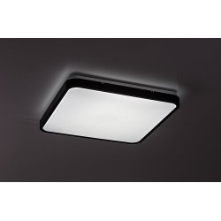 Lubinis šviestuvas Alenzo LED 36W 3000-6000K CCT keičiama balta spalva (Juoda)