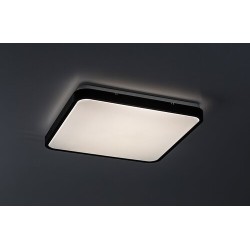 Lubinis šviestuvas Alenzo LED 36W 3000-6000K CCT keičiama balta spalva (Juoda)