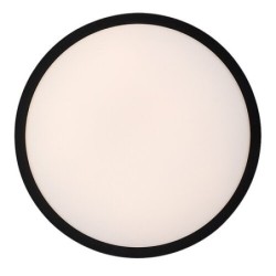 Lubinis šviestuvas Alenzo LED 12W 3000, 4000, 6000K CCT keičiama balta spalva (Juoda)