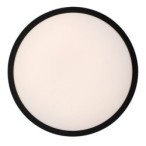 Lubinis šviestuvas Alenzo LED 12W 3000, 4000, 6000K CCT keičiama balta spalva (Juoda)